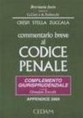 Commentario breve al Codice penale. Complemento giurisprudenziale. Appendice di aggiornamento 2005