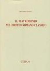 Il matrimonio nel diritto romano classico