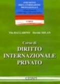 Corso di diritto internazionale privato