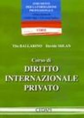 Corso di diritto internazionale privato