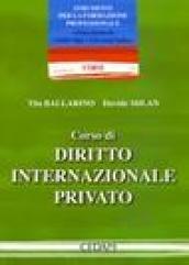 Corso di diritto internazionale privato