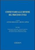 Commentario alle riforme del processo civile. 1.Comunicazioni e notificazioni. Processo di cognizione. Procedimenti speciali. Separazione e divorzio. Rito speciale in materia infortunistica stradale
