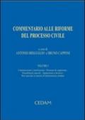 Commentario alle riforme del processo civile. 1.Comunicazioni e notificazioni. Processo di cognizione. Procedimenti speciali. Separazione e divorzio. Rito speciale in materia infortunistica stradale