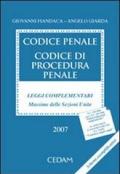 Codice penale. Codice di procedura penale. Leggi complementari. Massime delle sezioni unite. DL 259/2006 conv. in L. 281/2006 «intercettazioni telefoniche»