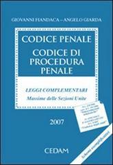 Codice penale. Codice di procedura penale. Leggi complementari. Massime delle sezioni unite. DL 259/2006 conv. in L. 281/2006 «intercettazioni telefoniche»