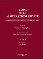 Il codice delle assicurazioni private. Commentario al D. Lgs. 7 settembre 2005, N. 209. 2.