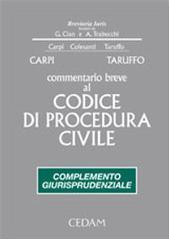 Commentario breve al Codice di procedura civile. Complemento giurisprudenziale