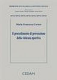 Il procedimento di prevenzione della violenza sportiva