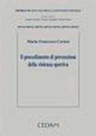 Il procedimento di prevenzione della violenza sportiva