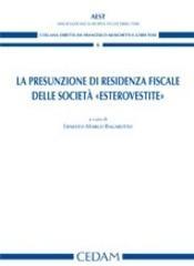 Presunzione di residenza fiscale delle società «esterovestite»