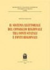 Il sistema elettorale del consiglio regionale tra fonti statali e fonti regionali