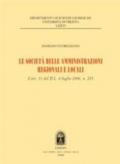 Le società delle amministrazioni regionali e locali