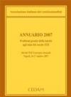 Annuario 2007. Problemi pratici della laicità agli inizi del secolo XXI. Atti del 21° Convegno annuale (Napoli, 26-27 ottobre 2007)