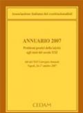 Annuario 2007. Problemi pratici della laicità agli inizi del secolo XXI. Atti del 21° Convegno annuale (Napoli, 26-27 ottobre 2007)