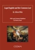 Legal English and the Common Law-Legal grammar Handbook