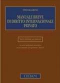 Manuale breve di diritto internazionale privato