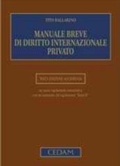 Manuale breve di diritto internazionale privato