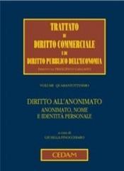 Diritto all'anonimato. Anonimato, nome e identità personale