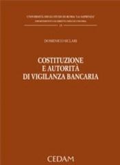 Costituzione e autorità di vigilanza bancaria