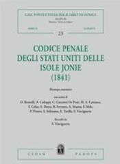 Codice penale degli Stati Uniti delle Isole Jonie (rist. anast. 1841)