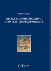 Decentramento normativo e contratti di multiproprietà