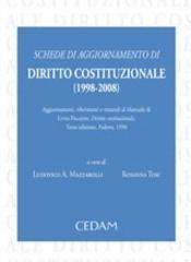 Schede di aggiornamento di diritto costituzionale (1998-2008)