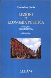 Lezioni di economia politica: 1