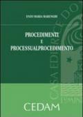 Procedimenti e processualprocedimento