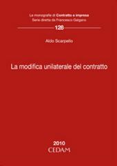 La modifica unilaterale del contratto