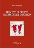 Elementi di diritto matrimoniale canonico