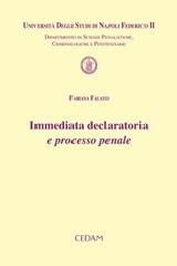 Immediata declaratoria e processo penale