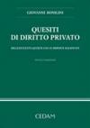Quesiti di diritto privato. Milleduecento quesiti con le risposte ragionate
