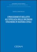 I procedimenti relativi all'efficacia delle decisioni straniere in materia civile