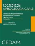 Codice di procedura civile. Scheda dell'iter procedimentale. Approdondimenti di dottrina e giurisprudenza. Formulario. Con CD-ROM