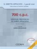 700 cpc. Strategie processuali ed ambiti applicativi. Con CD-ROM