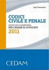 Codici civile e penale. Annotati con la giurisprudenza per l'esame di avvocato 2011
