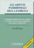 Gli aspetti patrimoniali della famiglia