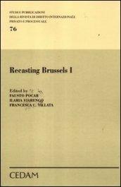 Recasting Brussels. Ediz. italiana: 1