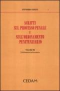 Scritti sul processo penale e sull'ordinamento penitenziario: 3