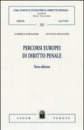 Percorsi europei di diritto penale