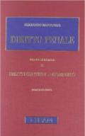 Diritto penale. Parte speciale. 2.Delitti contro il patrimonio