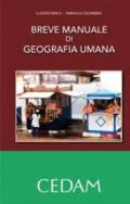 Breve manuale di geografia umana