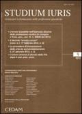 Studium iuris. Rivista per la formazione nelle professioni giuridiche (2012): 9