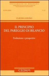 Il principio del pareggio di bilancio. Evoluzione e prospettive