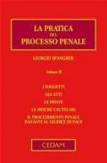 Pratica del processo penale. 3.Soggetti, atti, prove, misure cautelari