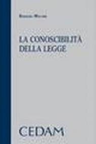 La conoscibilità della legge