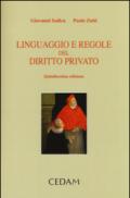 Linguaggio e regole del diritto privato