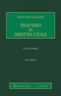 Trattato di diritto civile. 1.