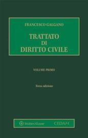 Trattato di diritto civile. 1.