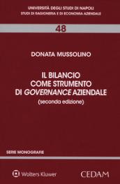 Il bilancio come strumento di governance aziendale